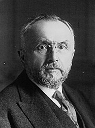 French historian and politician Gabriel Hanotaux (1853-1944).