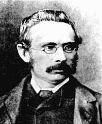 Depicted person:  George Chrystal – British mathematician (1851-1911)