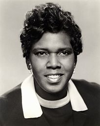 Barbara Jordan, member of the United States House of Representatives.