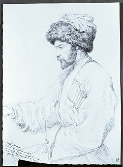 Г. Гагарин. Хаджи Мурат. 1852