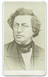 American academic Cornelius Conway Felton, presumably from a carte de visite.
