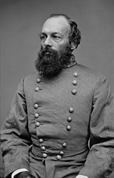 Portrait of Gen. Edmund Kirby Smith, Officer of the Confederate Army. [Between 1860 and 1865]. Civil War Glass Negatives and Related Prints. Prints & Photographs Division Note: Edmund Kirby Smith (May 16, 1824 – March 28, 1893), a career United States Army officer who fought in the Mexican-American War and Civil War. He served as a general in the Confederate States Army, notable for his command of the Trans-Mississippi Department after the fall of Vicksburg to the U.S.