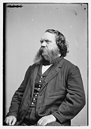 Photograph shows author Thomas Bangs Thorpe (1815–1878).