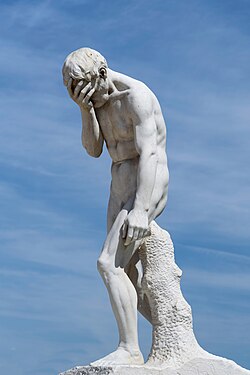 This statue in the Tuilleries Garden by the Louvre is actually titled 