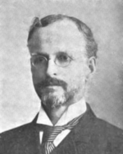 Portrait of Correa Moylan Walsh (1862–1936) from Harvard College Class of 1884 Twenty-Fifth Anniversary Report, June 1909, pages 206–207