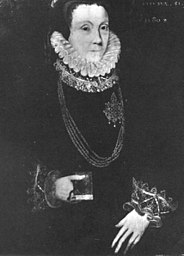 Portrait of Lady Anne Bacon, mother of Francis Bacon