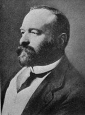 Photograph of American sociologist and economist Franklin Henry Giddings.