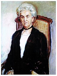 Gemälde von Max Slevogt - Portrait of Ida Boy-Ed - writer and patron of the arts