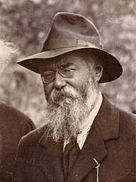 Le Poète Francis Jammes en 1917