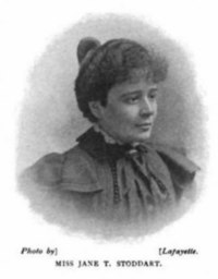 Jane T Stoddart (2 November 1863 – 15 December 1944) was a Scottish journalist and author and de facto editor of The British Weekly. Guess this photo as 1910