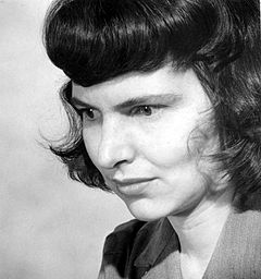 Portrait of Nancy Newhall, 1942, by Barbara Morgan.
Morgan Archives grants permission Creative Commons Share alike with attribution purposes