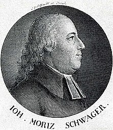 Johann Moritz Schwager (1738-1804) german protestant Theologian