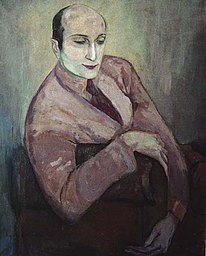 Lepold Gottlieb: Portrait Andre Salmon 1920