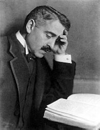 Aby Warburg, deutscher Kunsthistoriker,Foto