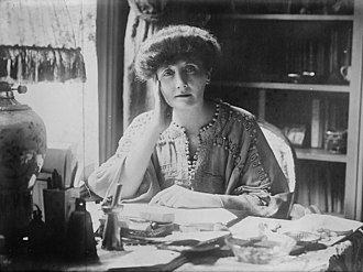 Photographie de Madeleine Clemenceau-Jacquemaire tirée de la George Grantham Bain Collection, conservée par la Bibliothèque du Congrès