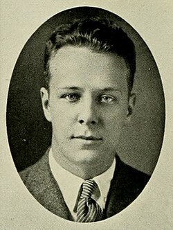 Title: DANIELS, FRANK A. SON OF JOSEPHUS DANIELS. RIGHT, WITH BROTHER JONATHAN DANIELS
Abstract/medium: 1 negative : glass ; 5 x 7 in. or smaller