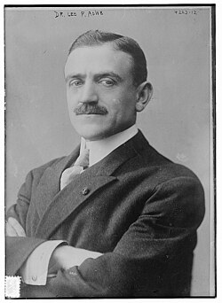 Leo Stanton Rowe in 1917