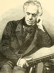 Portrait of Sir William Allan (engraving)