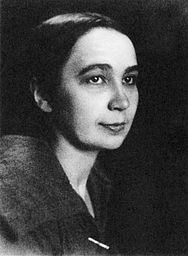 Russian painter Natalia S. Gonchrova