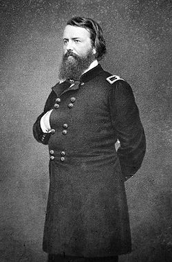 General John Pope (1822-1892) was a Union general during the Civil War, commanding the Third Military District, which included Alabama, Georgia, and Florida. Library of Congress Prints and Photographs Division