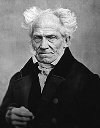 Portrait photograph of Arthur Schopenhauer