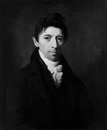 
John Thelwall, by John Hazlitt (died 1830). See source website for additional information.

This set of images was gathered by User:Dcoetzee from the National Portrait Gallery, London website using a special tool. All images in this batch have been confirmed as author died before 1939 according to the official death date listed by the NPG.