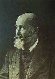Photographic portrait of the Italian botanist, geographer and anthropologist Stefano Sommier (1848-1922)