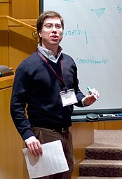 Jonathan Zittrain speaking in 2008. Image is cropped. See other versions.