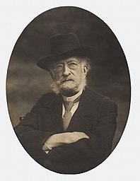 Emile Cartailhac  –  French prehistorian (1845-1921)
Caption of Comte Henri Bégouën backside  :« The last photograph of  Cartailhac. Shot by  Chevalier. May 1921 »
Source: Library and Documentation Service Museum of Toulouse
