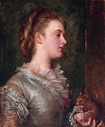 Portrait Dorothy Tennant, Later Lady Stanley by George Frederick Watts (1817-1904)