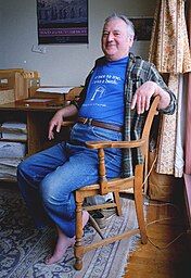 Color photograph of folklorist Archie Green