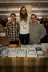 Max de Roriguès, Alec Longstreth of Phase 7, and Greg Means of Tugboat Press.